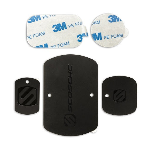 Scosche, Scosche Magic Mount Magnetic Replace Kit With Small / Medium / Large Metal Plates