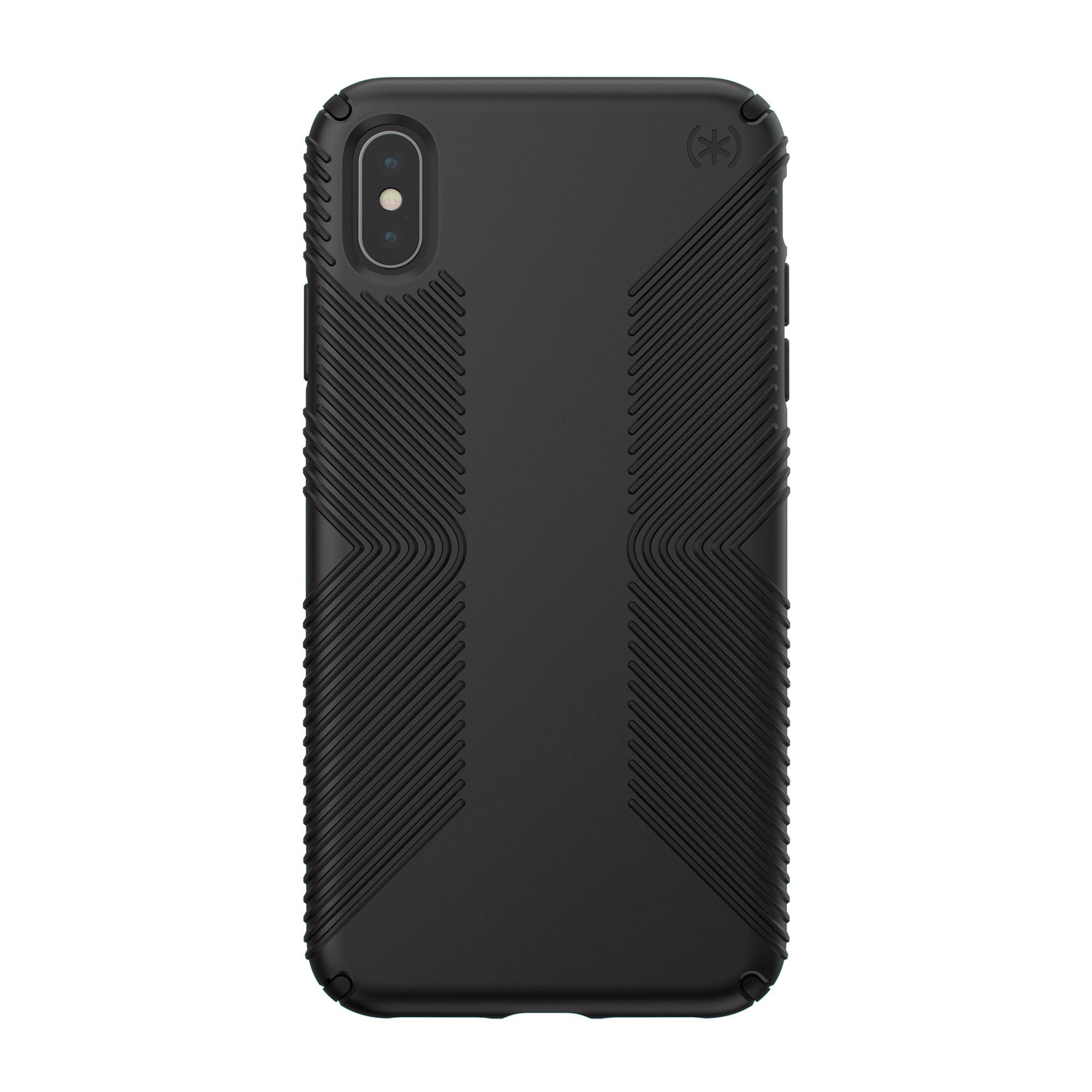 Speck, Speck Presidio Grip 3M / 10FT Drop Protection Slim Rugged Case pour iPhone XS Max - Noir