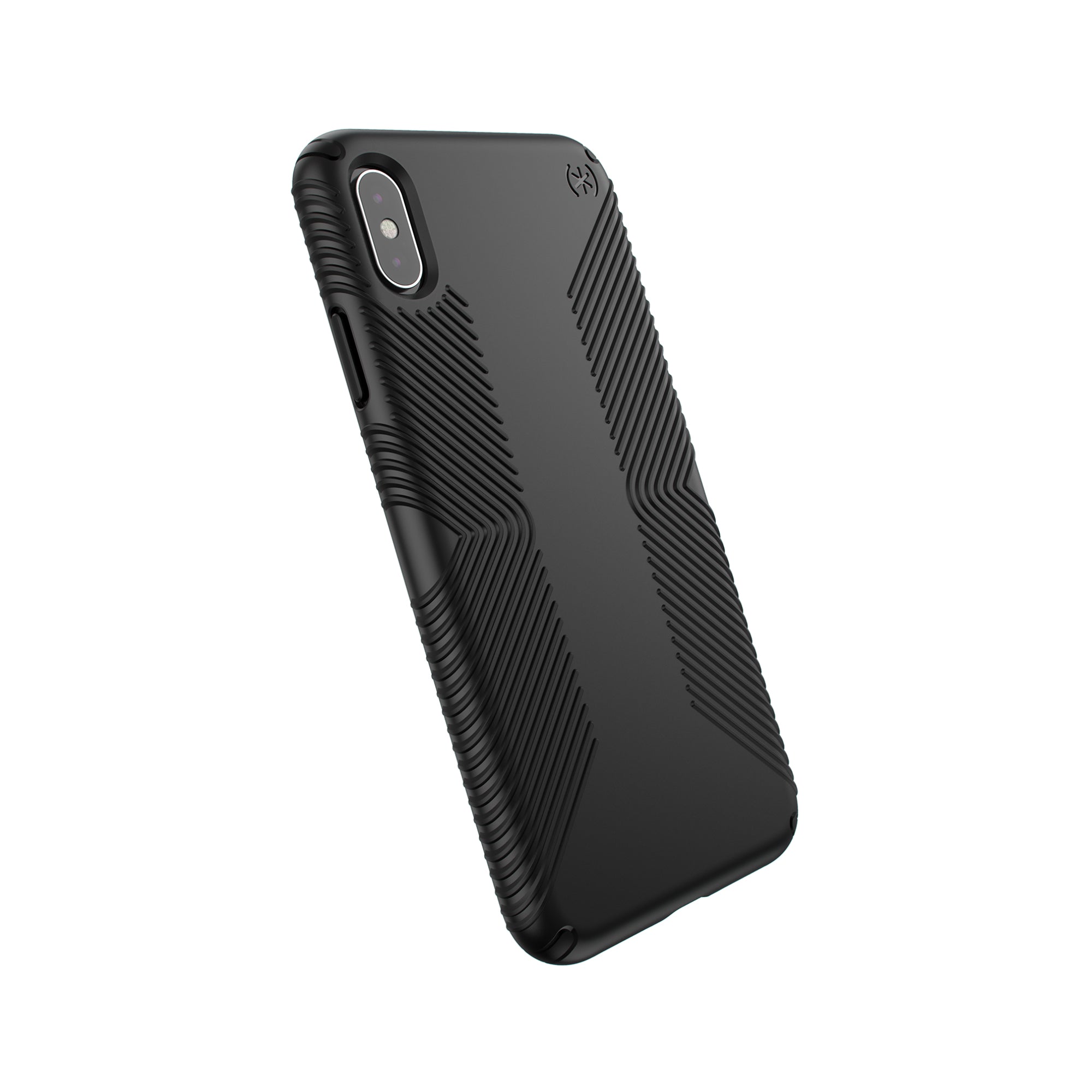 Speck, Speck Presidio Grip 3M / 10FT Drop Protection Slim Rugged Case pour iPhone XS Max - Noir