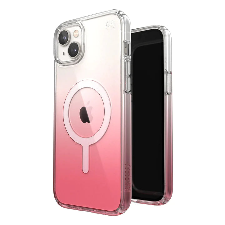 Speck, Speck Presidio Ombre Perfect Clear MagSafe Case iPhone 14 Plus 6.7 Rose