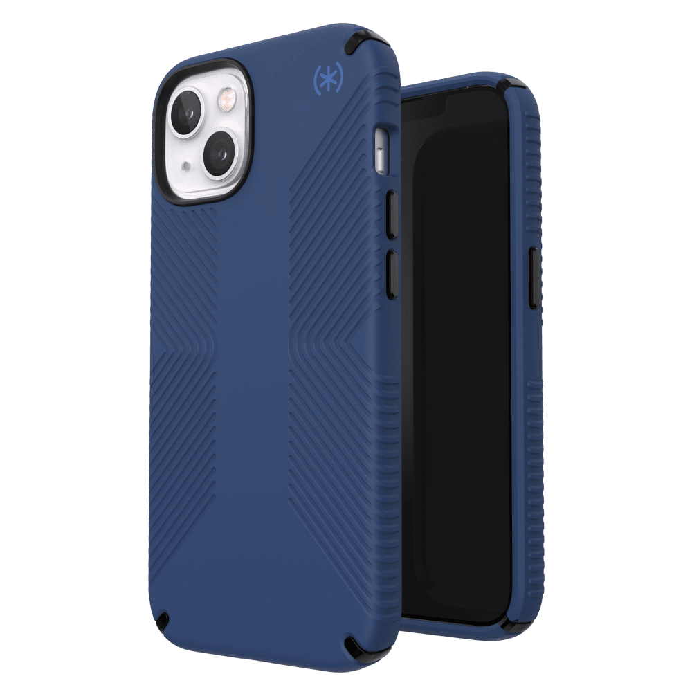 Speck, Speck Presidio2 Grip Case pour Apple iPhone 13 Coastal Blue and Black