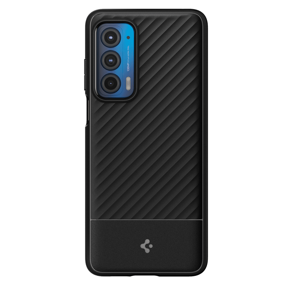 Spigen, Spigen Core Armor Case pour Motorola Edge (2021) Noir mat