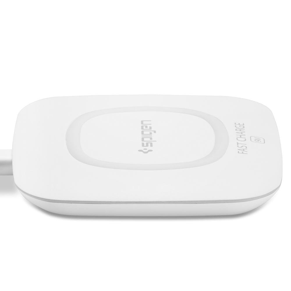 Spigen, Spigen Essential Wireless Charging Pad 10W Blanc