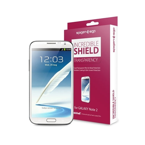 SGP, Spigen SGP Incredible Shield 4.0 Body Shield Samsung Galaxy Note 2 Transparent