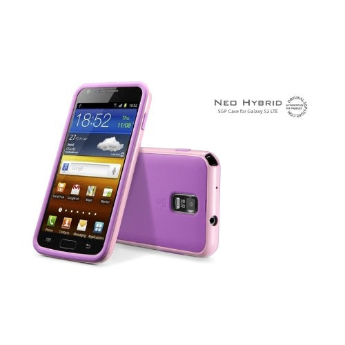 SGP, Spigen SGP Neo Hybrid Case pour Samsung Galaxy S2 4G Telstra - Rose