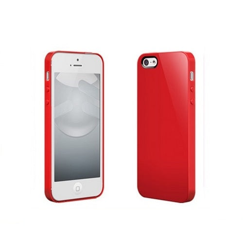 SwitchEasy, SwitchEasy Nude Case pour Apple iPhone 5 / 5S / SE 1st Gen - Rouge