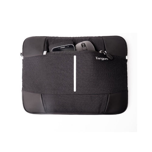 Targus, Targus Bex II Laptop Sleeve 12.1 inch - Black with Black Trim