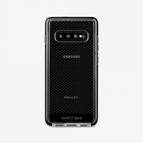 Tech21, Tech21 Evo Check Case pour Samsung Galaxy S10+ - Smokey / Black