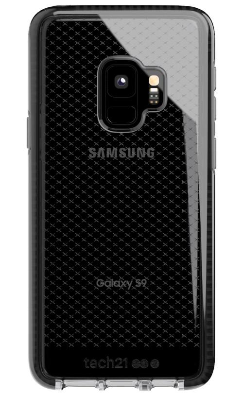 Tech21, Tech21 Evo Check Rugged 3M Drop Protection Case pour Galaxy S9 Smokey Black