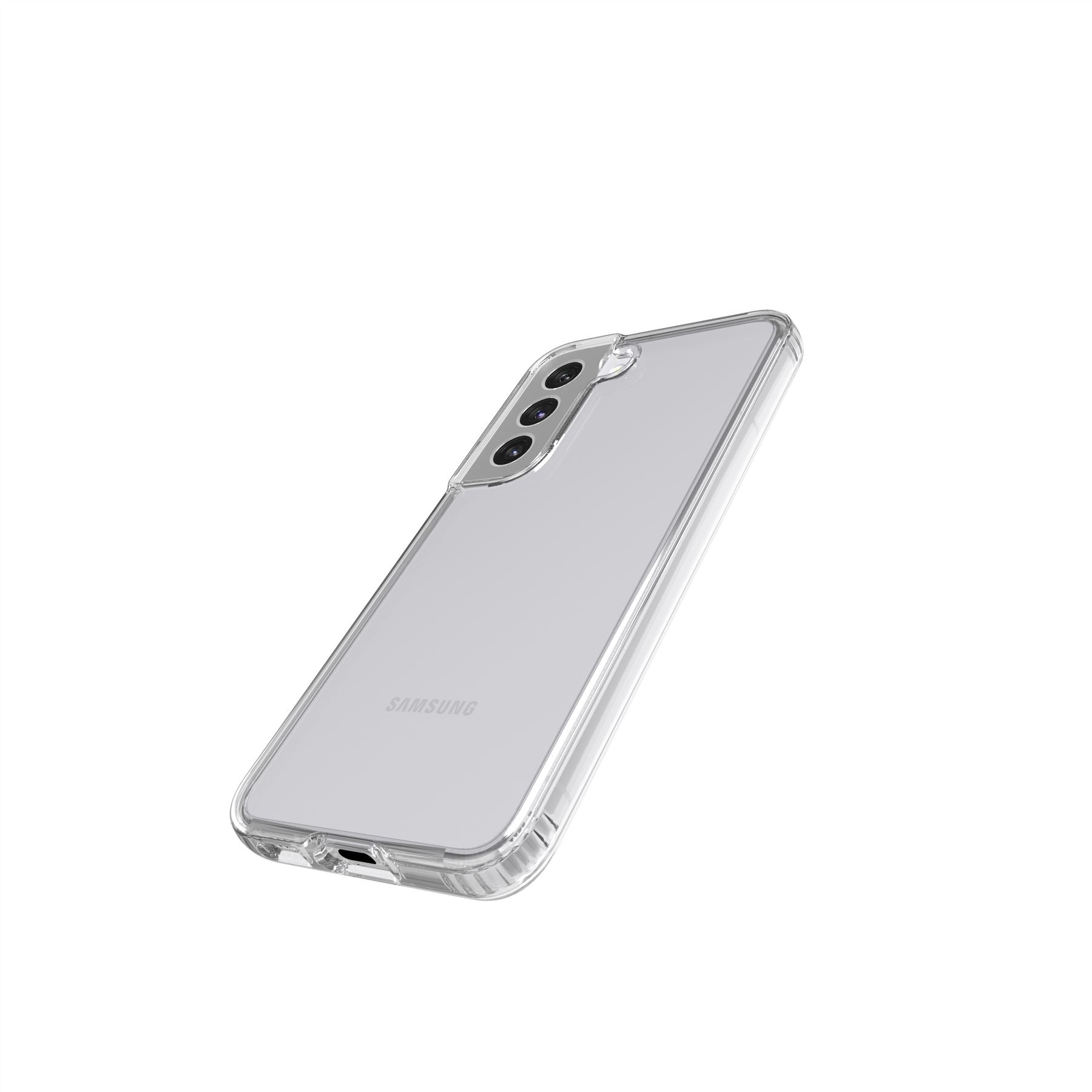 Tech21, Tech21 Evo Clear 3.6m Drop Protective Case Samsung S22 6.1 inch - Clear