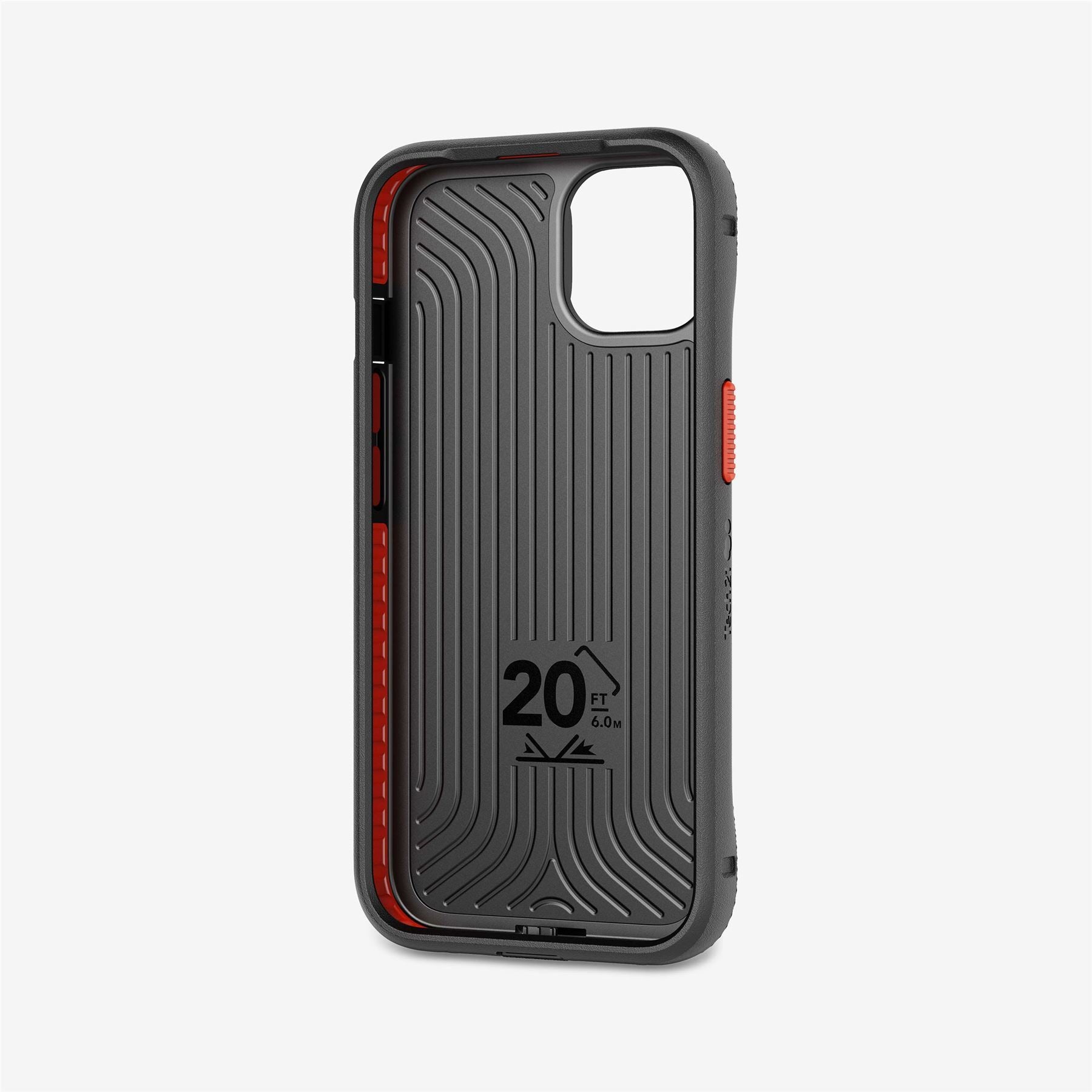 Tech21, Tech21 Evo Max Case iPhone 13 Pro 6.1 inch avec clip ceinture - Noir