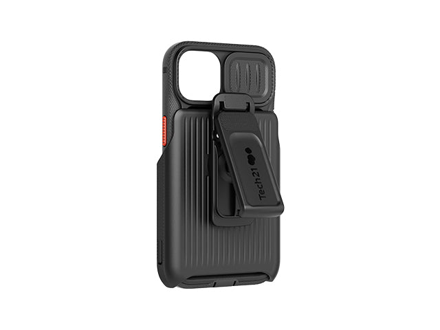 Tech21, Tech21 Evo Max Case iPhone 13 Pro Max 6.7 pouces avec clip ceinture - Noir