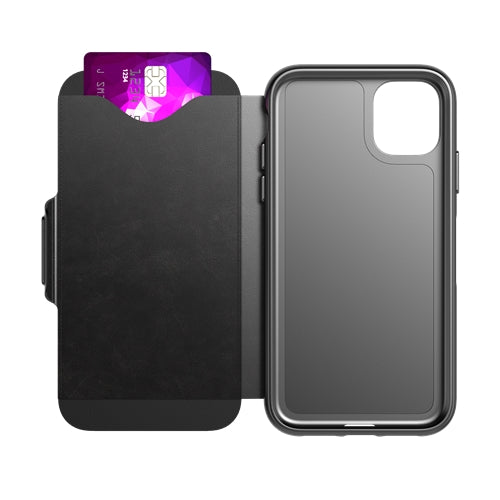 Tech21, Tech21 Evo Rugged Wallet Folio Case iPhone 11 & XR - Noir