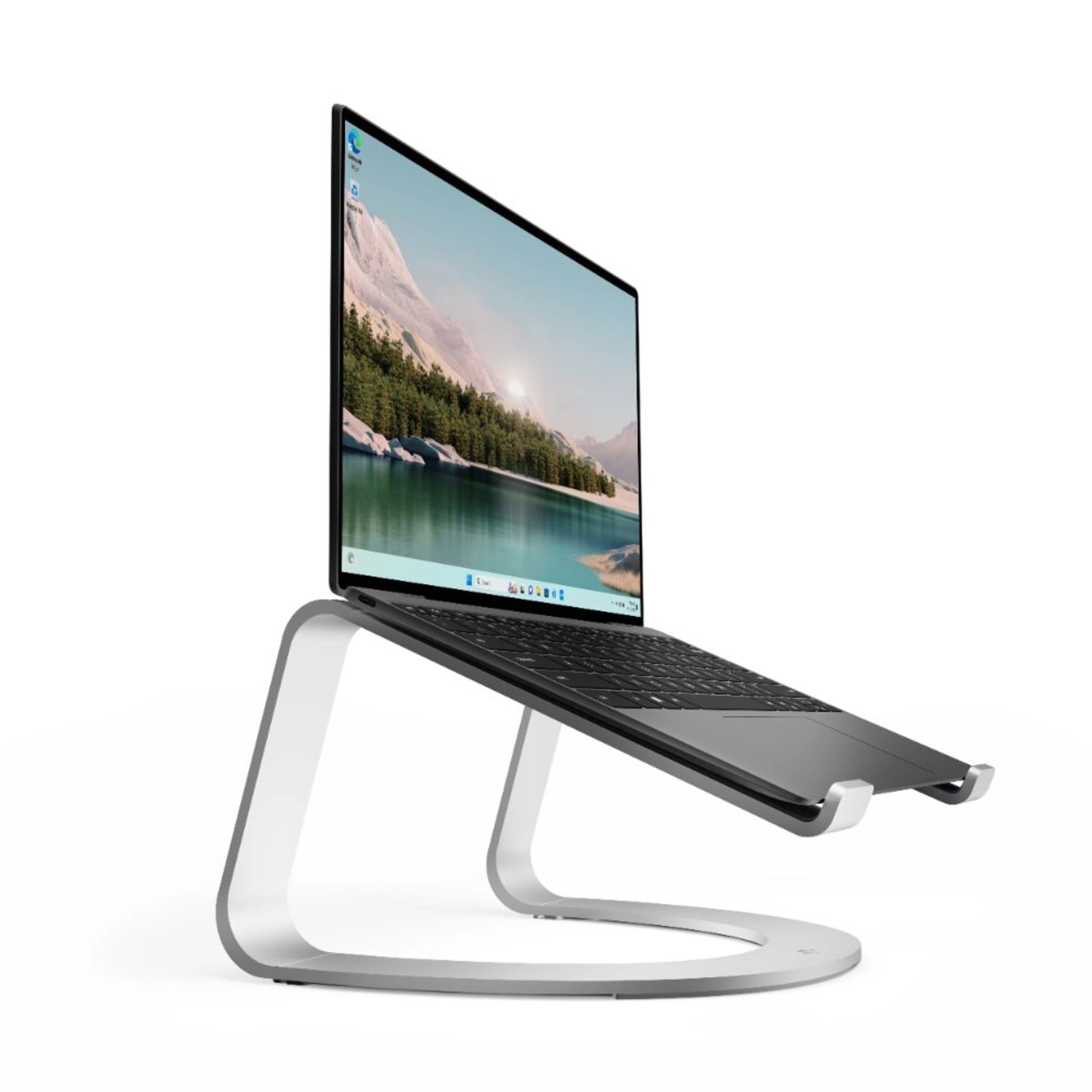 Douze Sud, Twelve South Curve SE Stand pour MacBooks et ordinateurs portables (Argent)