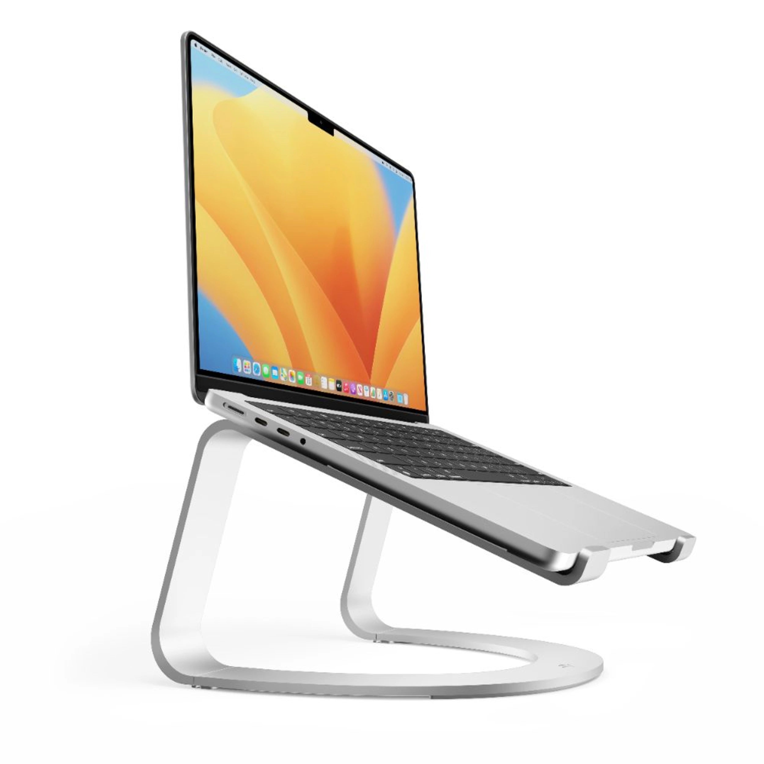 Douze Sud, Twelve South Curve SE Stand pour MacBooks et ordinateurs portables (Argent)