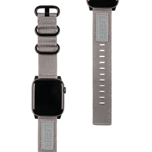 UAG, UAG Apple Watch - Bracelet nylon haute résistance 40 / 38mm - Gris