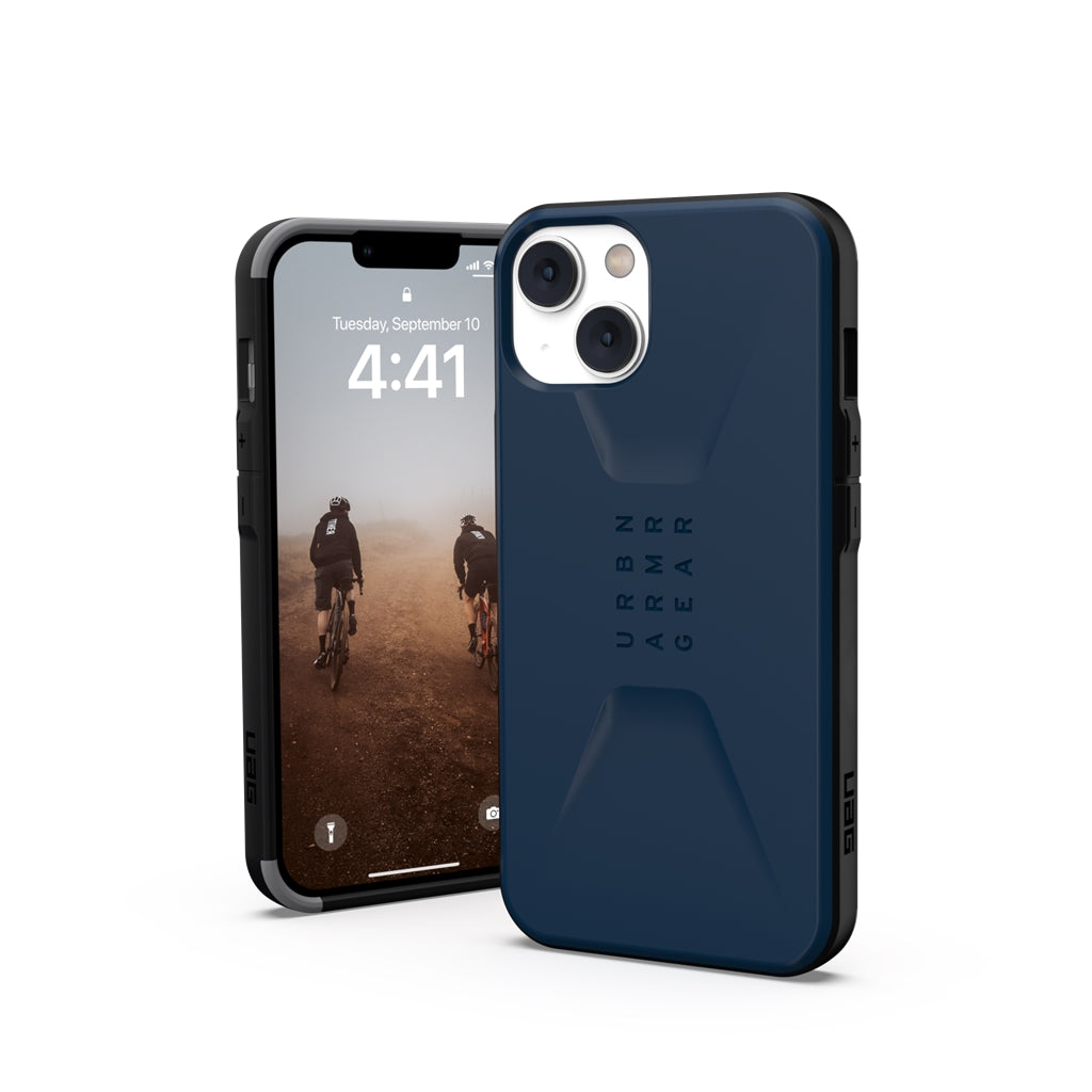 UAG, UAG Civilian Rugged Slim Case iPhone 14 Plus 6.7 Mallard Blue