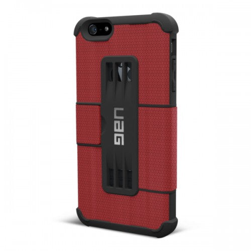 UAG, UAG Folio Case avec fente pour cartes pour iPhone 6 Plus - Rouge