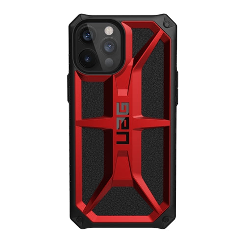 UAG, UAG Monarch Tough and Rugged Case iPhone 12 Pro Max 6,7 pouces - Rouge cramoisi