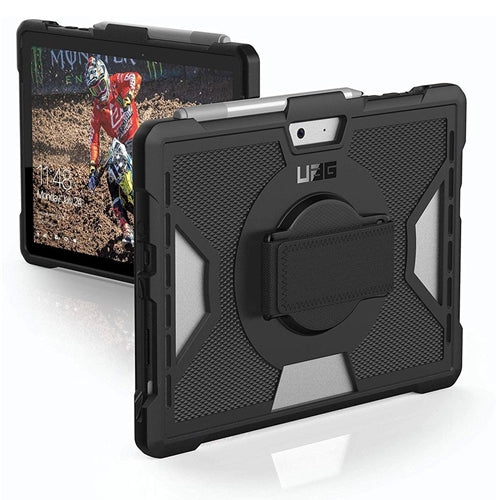 UAG, UAG Outback Tough & Rugged case with Handstrap Microsoft Surface Go 3 & 2 & 1 Noir