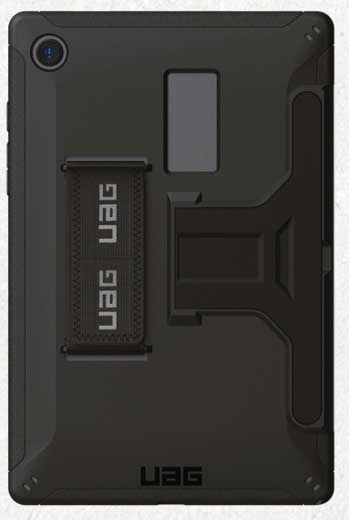 UAG, UAG Scout Case Kickstand & Handstrap Samsung Tab A8 X200 & X205 10.5 inch 2021