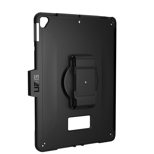 UAG, UAG Scout Light & Rugged Case with Hand Strap iPad 9th & 8th & 7th 10.2 - Noir