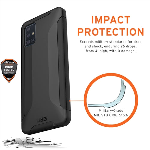 UAG, UAG Scout Rugged Case Samsung Galaxy A51 4G SM-A515 - Noir