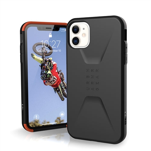 UAG, UAG Stealth Rugged Stylish Civilian Case iPhone 11 - Noir