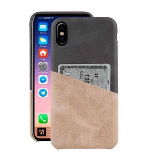 UNIQ, Uniq Outfitter ID Case pour iPhone X / Xs - Vintage Homme Ash