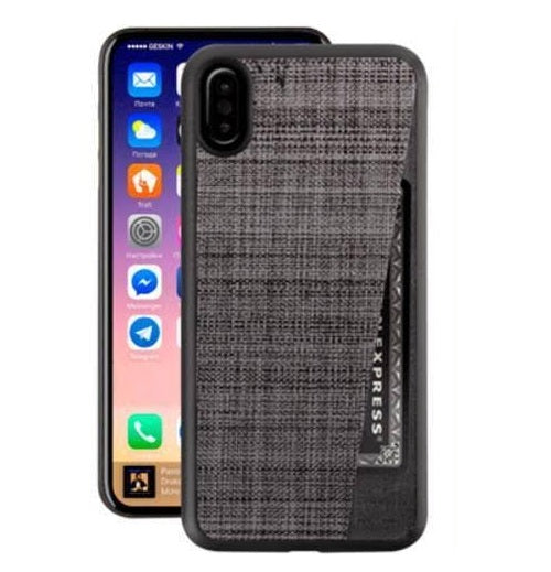 UNIQ, Uniq Slate ID Monde Wallet Case pour iPhone X / Xs - Jet