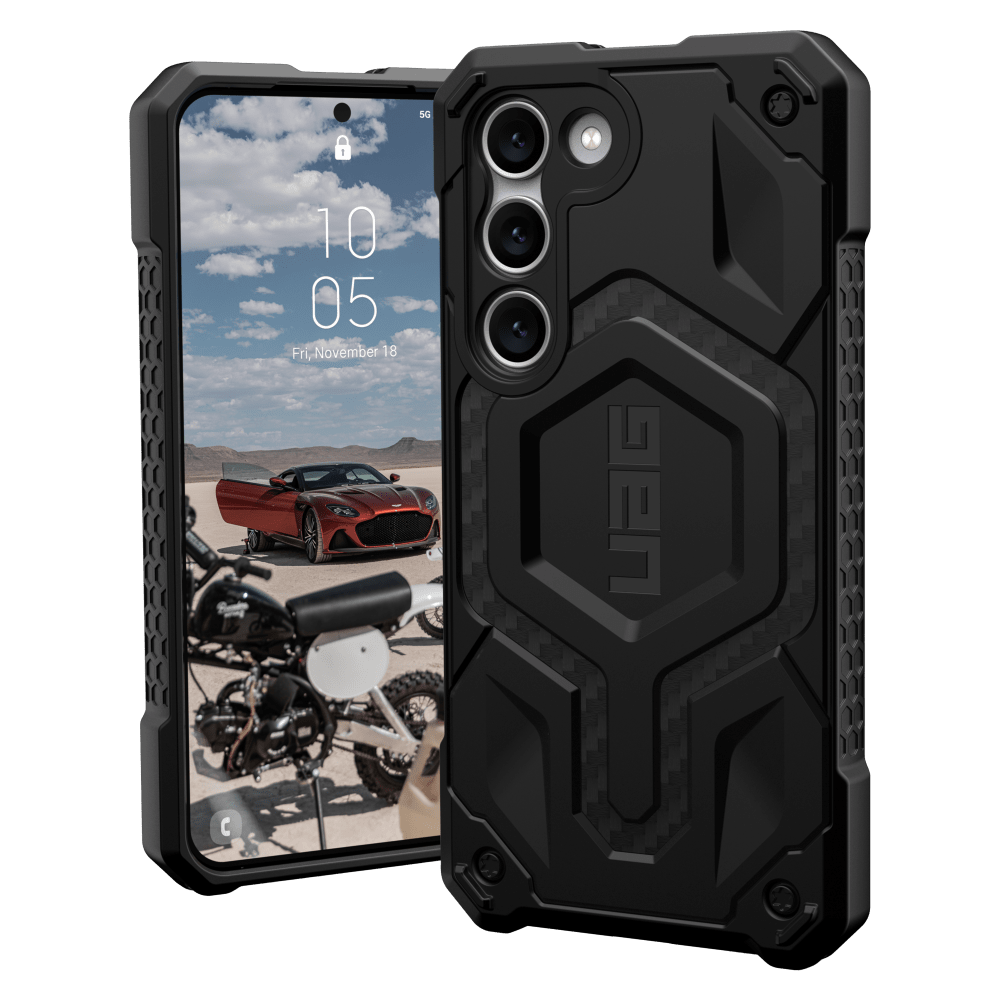 Urban Armor Gear (UAG), Urban Armor Gear (UAG) Étui Monarch Pro pour Samsung Galaxy S23 Carbon Fiber