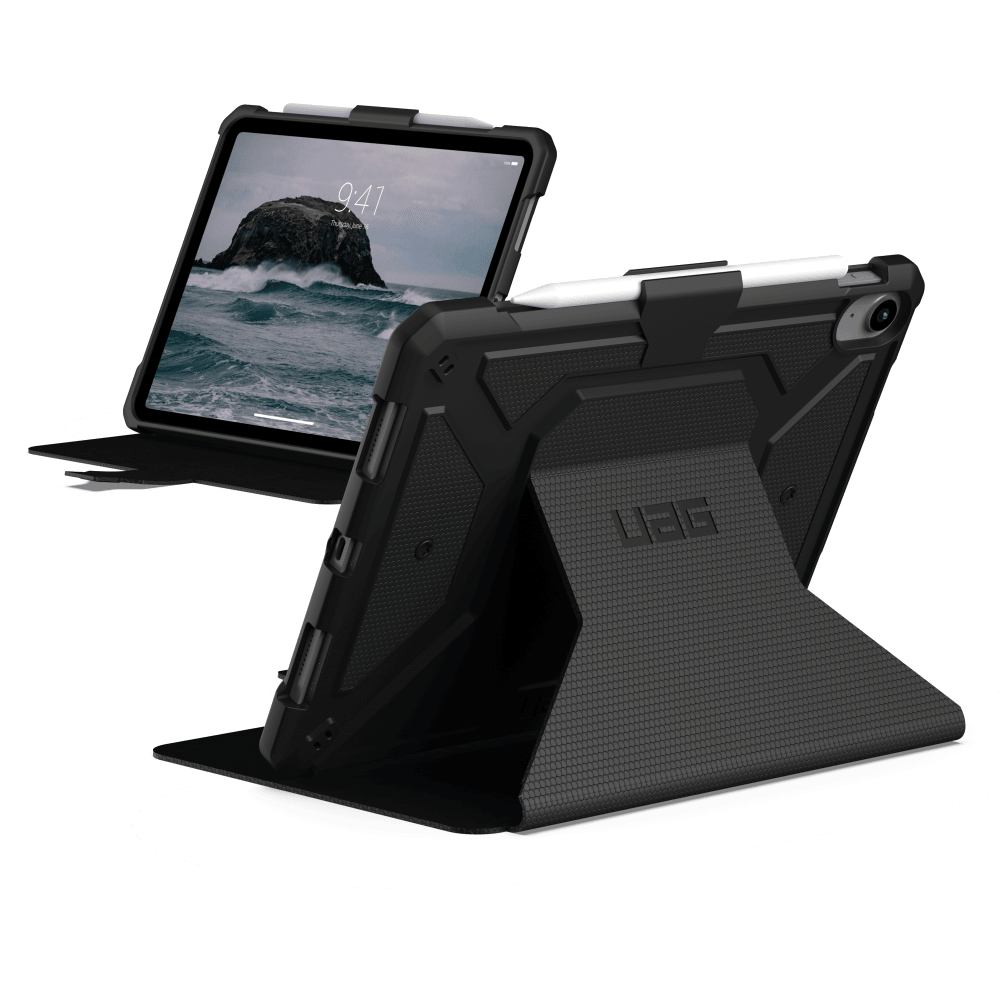 Urban Armor Gear (UAG), Urban Armor Gear (UAG) Metropolis Folio Case pour Apple iPad 10.9 (2022) Noir