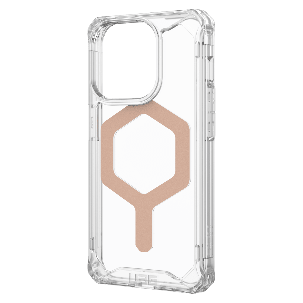 Urban Armor Gear (UAG), Urban Armor Gear (UAG) Plyo MagSafe Case pour Apple iPhone 15 Pro Ice et Rose Gold