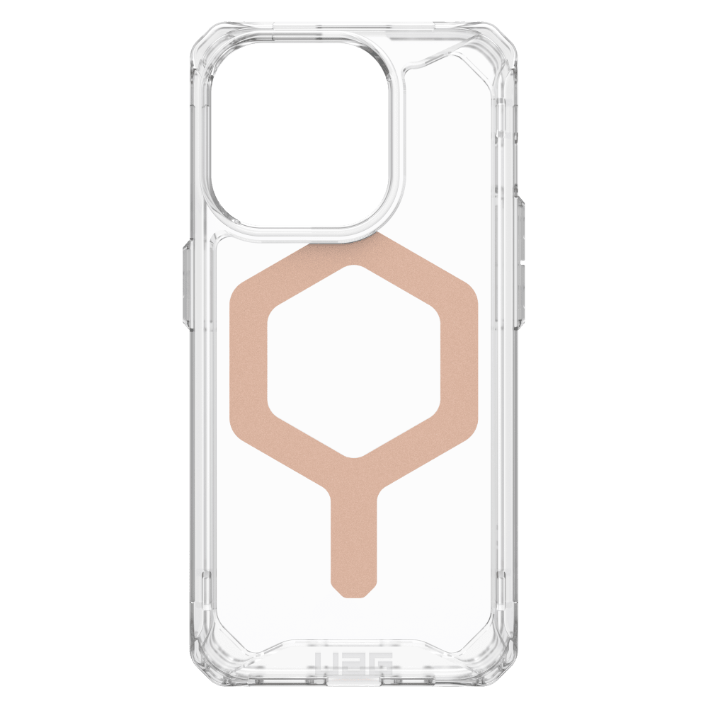 Urban Armor Gear (UAG), Urban Armor Gear (UAG) Plyo MagSafe Case pour Apple iPhone 15 Pro Ice et Rose Gold