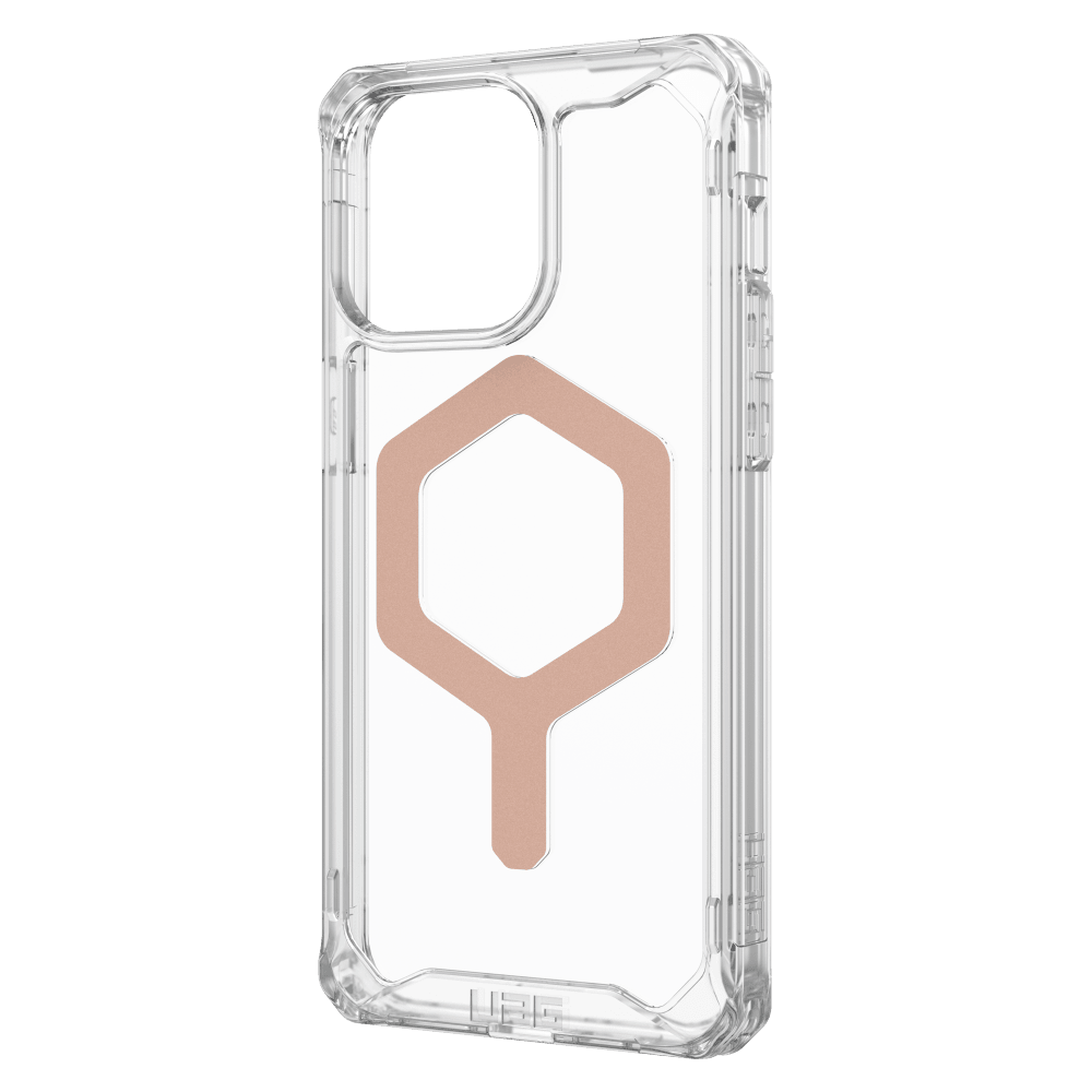 Urban Armor Gear (UAG), Urban Armor Gear (UAG) Plyo MagSafe Case pour Apple iPhone 15 Pro Max Ice et Rose Gold