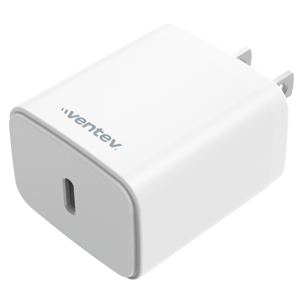 Ventev, Ventev ULTRAFAST 20W PD High Speed USB C Wall Charger Blanc