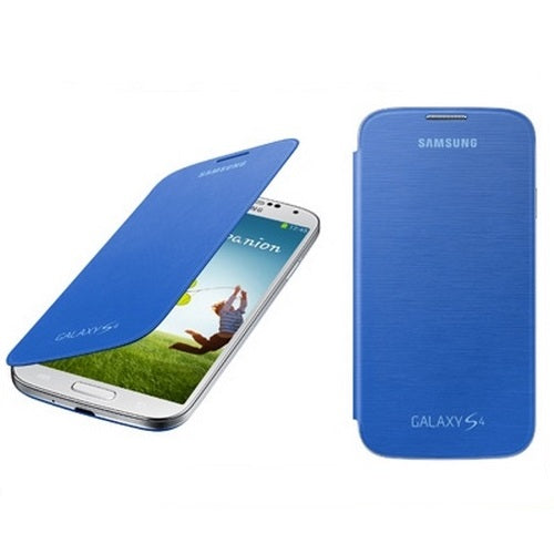 Samsung, Véritable Samsung Flip Cover Samsung Galaxy S 4 IV S4 GT-i9500 Bleu