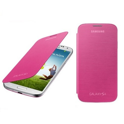 Samsung, Véritable Samsung Flip Cover Samsung Galaxy S 4 IV S4 GT-i9500 Pink