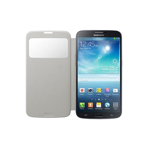 Samsung, Véritable Samsung S-View Cover Case suits Samsung Galaxy Mega - White