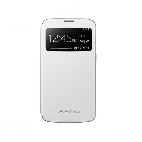 Samsung, Véritable Samsung S-View Cover Case suits Samsung Galaxy Mega - White