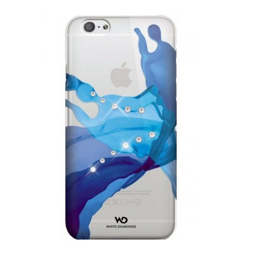 Diamants blancs, White Diamonds Liquids Coque iPhone 6 / 6S Diamant Swarovski - Bleu