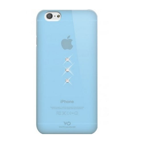 Diamants blancs, White Diamonds Trinity iPhone 6 / 6S Case Swarovski Diamond - Bleu clair