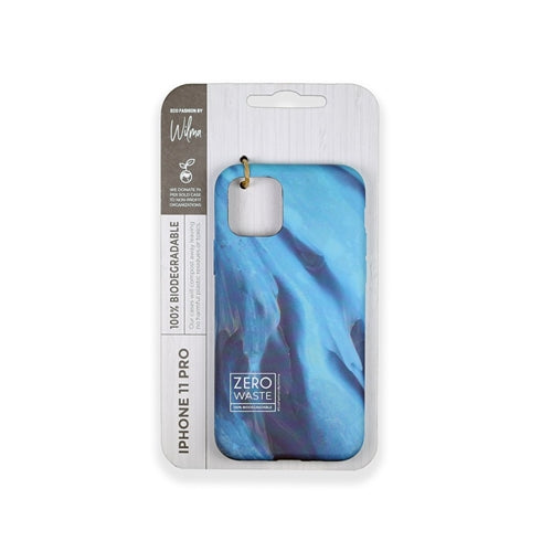 Wilma, Wilma Bio-Degradable Protective Case iPhone 12 / 12 Pro 6.1 inch - Glacier Blue