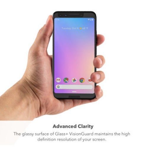 ZAGG, ZAGG InvisibleShield Glass+ Protection d'écran pour Google Pixel 3 Clear