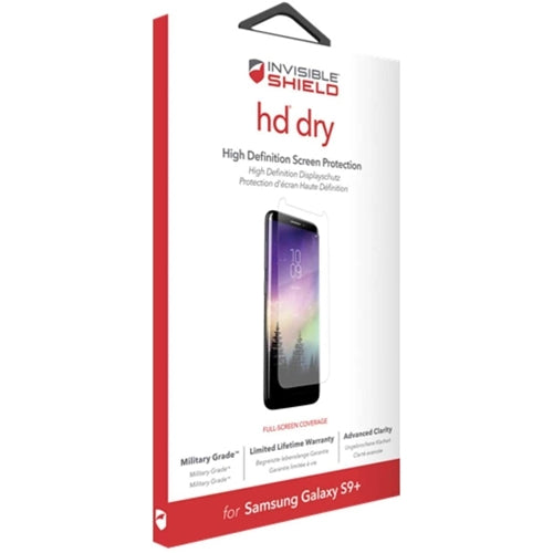 ZAGG, ZAGG Invisibleshield HD Protecteur d'écran sec Samsung S9+ PLUS