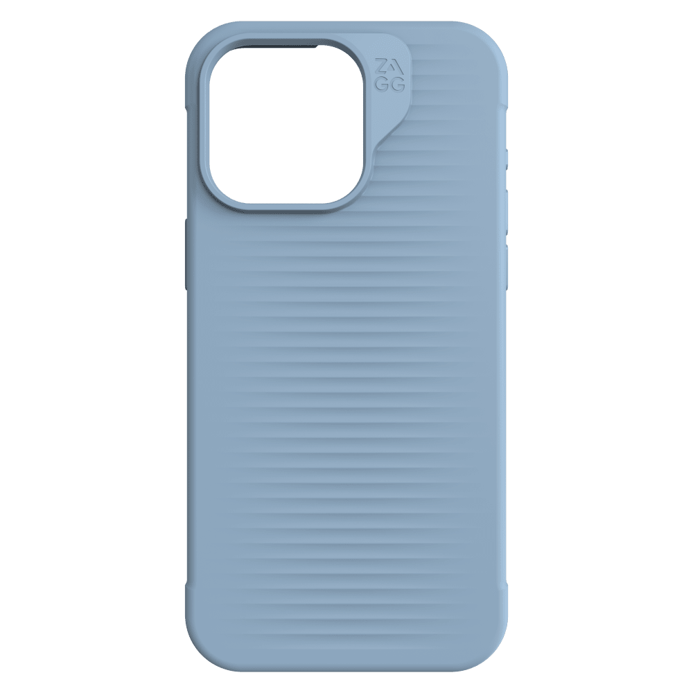 ZAGG, ZAGG Luxe Snap MagSafe Case pour Apple iPhone 15 Pro Max Bleu