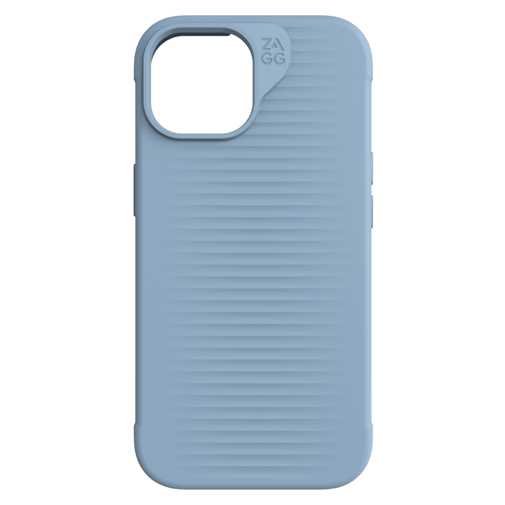 ZAGG, ZAGG Luxe Snap MagSafe Case pour Apple iPhone 15 / iPhone 14 / iPhone 13 Bleu