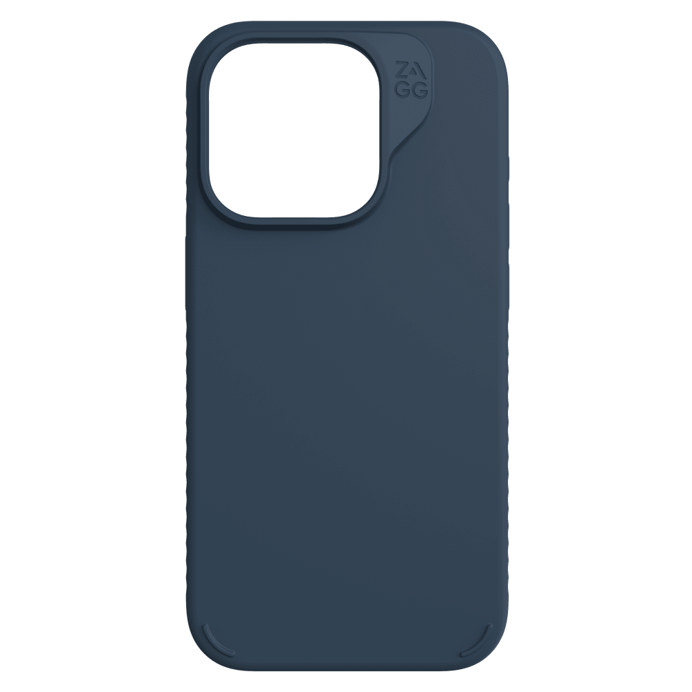 ZAGG, ZAGG Manhattan Snap MagSafe Case pour Apple iPhone 15 Pro Navy