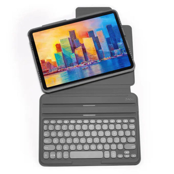 ZAGG, ZAGG Pro Keys Clavier détachable et étui pour iPad 12.9 3ème 4ème 5ème 6ème - Noir