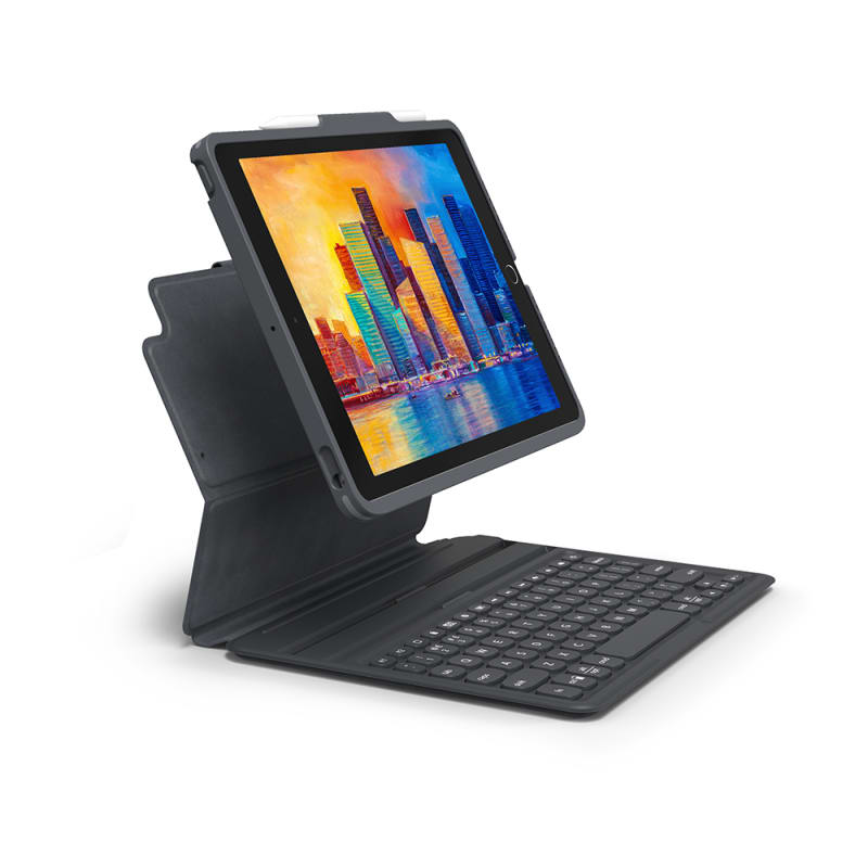 ZAGG, ZAGG Pro Keys étui détachable et clavier sans fil iPad 7e 8e 9e 10,2 pouces